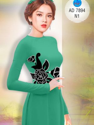 Vải áo dài Hoa in 3D kiểu mới AD 7894 28 1573285553 895 Vai ao dai Hoa in 3D kieu moi AD 7894