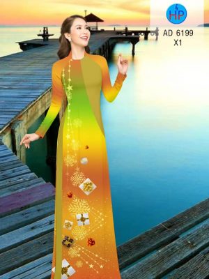 Vải áo dài Noel thiết kế 2019 AD 6199 23 1573285712 244 Vai ao dai Noel thiet ke 2019 AD 6199
