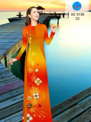 Vải áo dài Noel thiết kế 2019 AD 6199 29 1573285713 379 Vai ao dai Noel thiet ke 2019 AD 6199