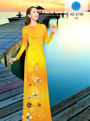 Vải áo dài Noel thiết kế 2019 AD 6199 36 1573285713 402 Vai ao dai Noel thiet ke 2019 AD 6199