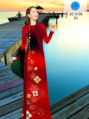 Vải áo dài Noel thiết kế 2019 AD 6199 26 1573285713 514 Vai ao dai Noel thiet ke 2019 AD 6199