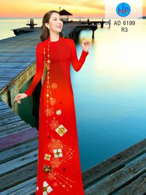 Vải áo dài Noel thiết kế 2019 AD 6199 25 1573285713 679 Vai ao dai Noel thiet ke 2019 AD 6199