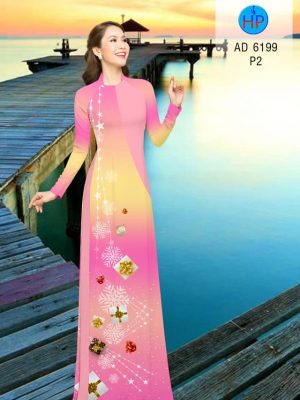 Vải áo dài Noel thiết kế 2019 AD 6199 27 1573285713 844 Vai ao dai Noel thiet ke 2019 AD 6199