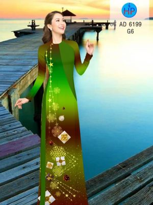 Vải áo dài Noel thiết kế 2019 AD 6199 31 1573285713 915 Vai ao dai Noel thiet ke 2019 AD 6199