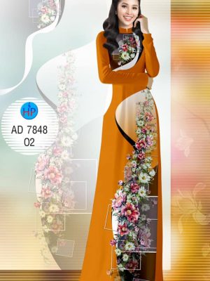 Vải áo dài Hoa in 3D kiểu mới AD 7848 30 1573289452 276 Vai ao dai Hoa in 3D kieu moi AD 7848