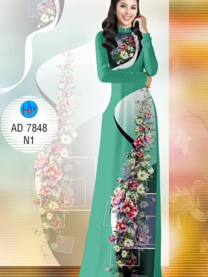 Vải áo dài Hoa in 3D kiểu mới AD 7848 28 1573289452 299 Vai ao dai Hoa in 3D kieu moi AD 7848