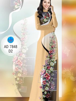Vải áo dài Hoa in 3D kiểu mới AD 7848 33 1573289452 353 Vai ao dai Hoa in 3D kieu moi AD 7848