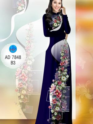 Vải áo dài Hoa in 3D kiểu mới AD 7848 36 1573289453 93 Vai ao dai Hoa in 3D kieu moi AD 7848