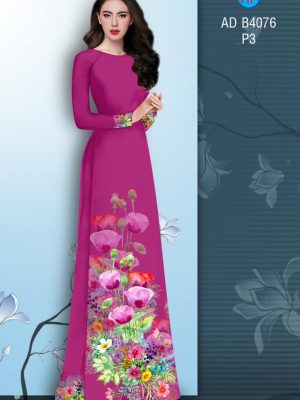 Vải áo dài Hoa in 3D kiểu mới AD B4076 27 1573289686 757 Vai ao dai Hoa in 3D kieu moi AD B4076