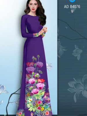 Vải áo dài Hoa in 3D kiểu mới AD B4076 22 1573289686 926 Vai ao dai Hoa in 3D kieu moi AD B4076