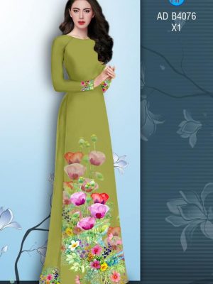 Vải áo dài Hoa in 3D kiểu mới AD B4076 36 1573289687 704 Vai ao dai Hoa in 3D kieu moi AD B4076