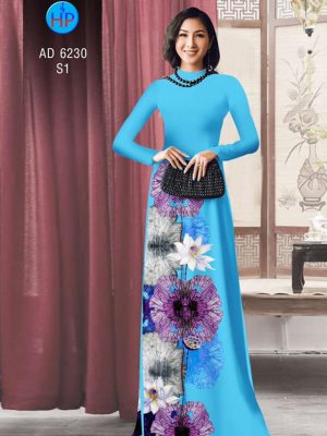 Vải áo dài hoa Sen kiểu mới AD 6230 23 1573289989 625 Vai ao dai hoa Sen kieu moi AD 6230
