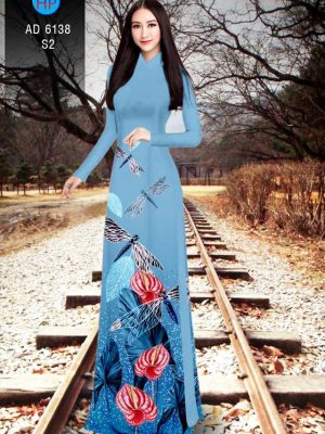 Vải áo dài Hồng Môn và Chuồn Chuồn mới ra AD 6138 21 1573290422 359 Vai ao dai Hong Mon va Chuon Chuon moi ra