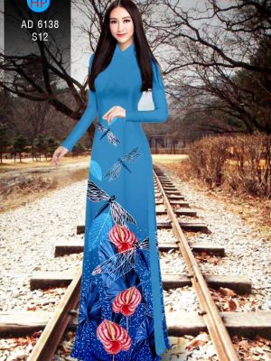 Vải áo dài Hồng Môn và Chuồn Chuồn mới ra AD 6138 23 1573290422 451 Vai ao dai Hong Mon va Chuon Chuon moi ra