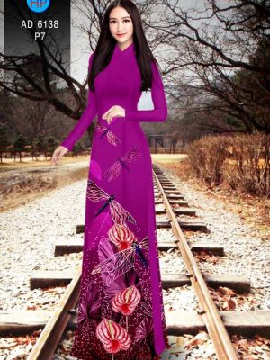 Vải áo dài Hồng Môn và Chuồn Chuồn mới ra AD 6138 24 1573290422 868 Vai ao dai Hong Mon va Chuon Chuon moi ra