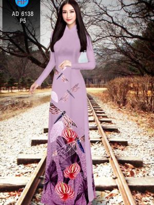 Vải áo dài Hồng Môn và Chuồn Chuồn mới ra AD 6138 27 1573290423 594 Vai ao dai Hong Mon va Chuon Chuon moi ra