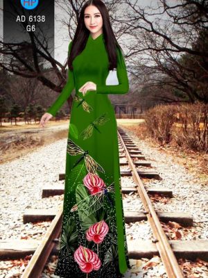 Vải áo dài Hồng Môn và Chuồn Chuồn mới ra AD 6138 30 1573290423 926 Vai ao dai Hong Mon va Chuon Chuon moi ra