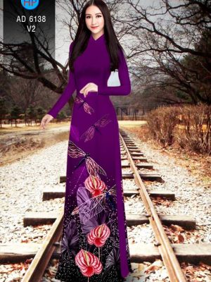 Vải áo dài Hồng Môn và Chuồn Chuồn mới ra AD 6138 36 1573290424 187 Vai ao dai Hong Mon va Chuon Chuon moi ra