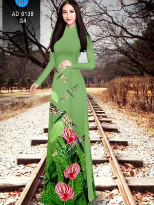 Vải áo dài Hồng Môn và Chuồn Chuồn mới ra AD 6138 33 1573290424 285 Vai ao dai Hong Mon va Chuon Chuon moi ra