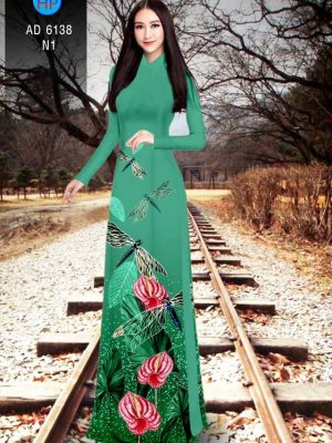 Vải áo dài Hồng Môn và Chuồn Chuồn mới ra AD 6138 31 1573290424 536 Vai ao dai Hong Mon va Chuon Chuon moi ra