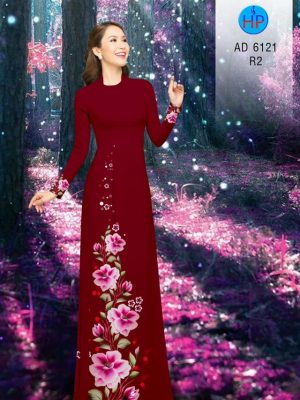 Vải áo dài Hoa in 3D mới ra AD 6121 23 1573290535 836 Vai ao dai Hoa in 3D moi ra AD 6121
