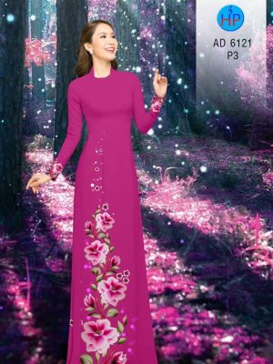 Vải áo dài Hoa in 3D mới ra AD 6121 27 1573290536 818 Vai ao dai Hoa in 3D moi ra AD 6121