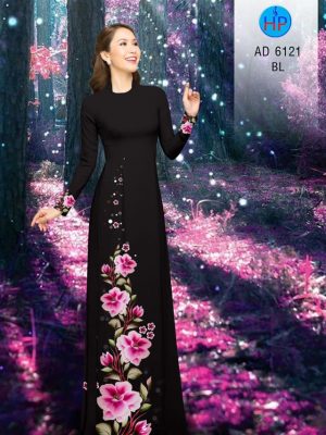 Vải áo dài Hoa in 3D mới ra AD 6121 34 1573290537 997 Vai ao dai Hoa in 3D moi ra AD 6121