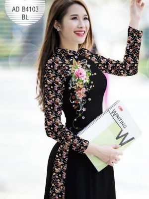 Vải áo dài Hoa in 3D mới ra AD B4103 21 1573290982 256 Vai ao dai Hoa in 3D moi ra AD B4103