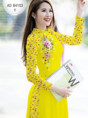 Vải áo dài Hoa in 3D mới ra AD B4103 33 1573290982 61 Vai ao dai Hoa in 3D moi ra AD B4103
