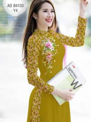 Vải áo dài Hoa in 3D mới ra AD B4103 32 1573290982 757 Vai ao dai Hoa in 3D moi ra AD B4103