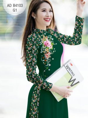 Vải áo dài Hoa in 3D mới ra AD B4103 25 1573290982 864 Vai ao dai Hoa in 3D moi ra AD B4103