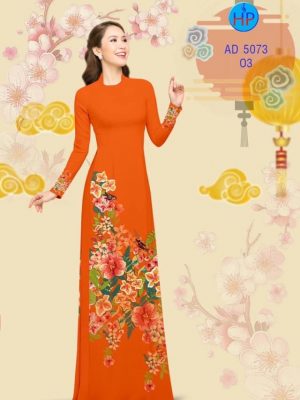 Vải áo dài hoa 3D đẹp mới ra AD 5073 24 1573464961 323 Vai ao dai hoa 3D dep moi ra AD 5073