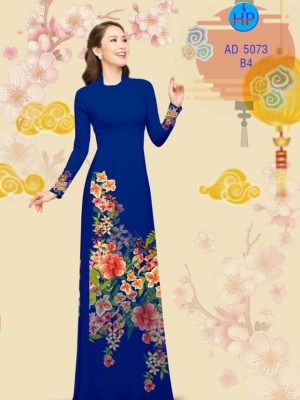 Vải áo dài hoa 3D đẹp mới ra AD 5073 29 1573464962 457 Vai ao dai hoa 3D dep moi ra AD 5073