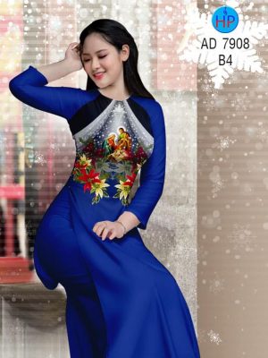 Vải áo dài Mừng Chúa Giáng Sinh mới ra AD 7908 21 1573465172 164 Vai ao dai Mung Chua Giang Sinh moi ra AD