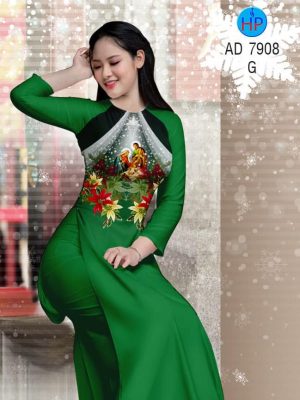 Vải áo dài Mừng Chúa Giáng Sinh mới ra AD 7908 24 1573465172 807 Vai ao dai Mung Chua Giang Sinh moi ra AD