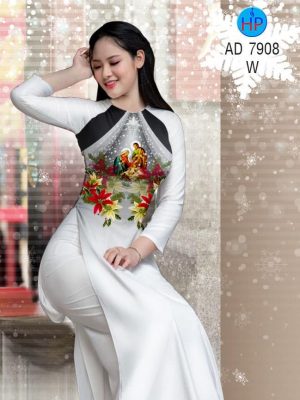 Vải áo dài Mừng Chúa Giáng Sinh mới ra AD 7908 23 1573465172 847 Vai ao dai Mung Chua Giang Sinh moi ra AD