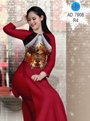 Vải áo dài Mừng Chúa Giáng Sinh mới ra AD 7908 33 1573465173 219 Vai ao dai Mung Chua Giang Sinh moi ra AD