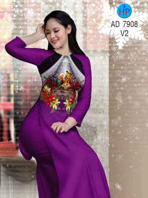 Vải áo dài Mừng Chúa Giáng Sinh mới ra AD 7908 34 1573465173 238 Vai ao dai Mung Chua Giang Sinh moi ra AD