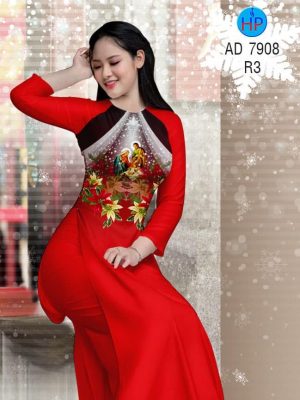 Vải áo dài Mừng Chúa Giáng Sinh mới ra AD 7908 32 1573465173 60 Vai ao dai Mung Chua Giang Sinh moi ra AD