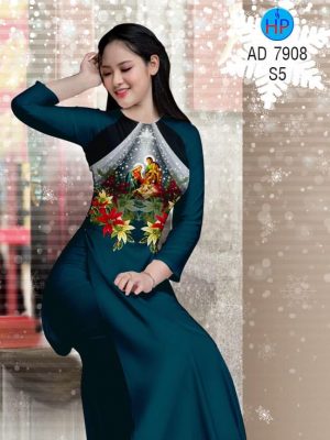 Vải áo dài Mừng Chúa Giáng Sinh mới ra AD 7908 29 1573465173 86 Vai ao dai Mung Chua Giang Sinh moi ra AD