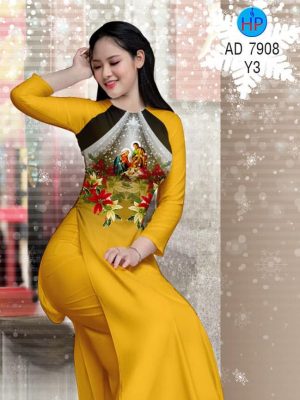 Vải áo dài Mừng Chúa Giáng Sinh mới ra AD 7908 36 1573465173 980 Vai ao dai Mung Chua Giang Sinh moi ra AD