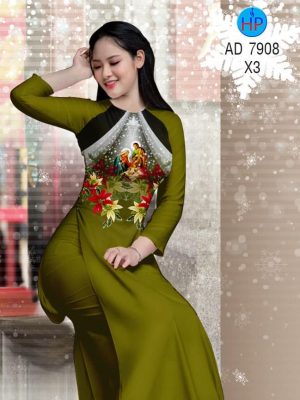Vải áo dài Mừng Chúa Giáng Sinh mới ra AD 7908 31 1573465173 985 Vai ao dai Mung Chua Giang Sinh moi ra AD