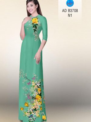 Vải áo dài Hoa hồng và bướm mới ra AD B3708 26 1573465358 356 Vai ao dai Hoa hong va buom moi ra AD