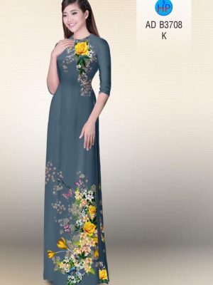 Vải áo dài Hoa hồng và bướm mới ra AD B3708 22 1573465358 422 Vai ao dai Hoa hong va buom moi ra AD