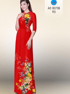 Vải áo dài Hoa hồng và bướm mới ra AD B3708 28 1573465359 306 Vai ao dai Hoa hong va buom moi ra AD