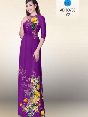 Vải áo dài Hoa hồng và bướm mới ra AD B3708 29 1573465359 618 Vai ao dai Hoa hong va buom moi ra AD