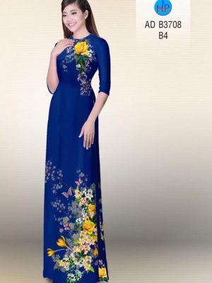 Vải áo dài Hoa hồng và bướm mới ra AD B3708 37 1573465359 872 Vai ao dai Hoa hong va buom moi ra AD