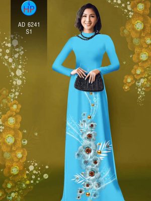 Vải áo dài Hoa in 3D thiết kế 2019 AD 6241 29 1573465569 252 Vai ao dai Hoa in 3D thiet ke 2019 AD