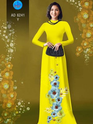Vải áo dài Hoa in 3D thiết kế 2019 AD 6241 26 1573465569 573 Vai ao dai Hoa in 3D thiet ke 2019 AD