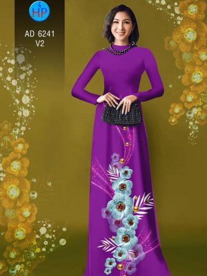 Vải áo dài Hoa in 3D thiết kế 2019 AD 6241 37 1573465570 708 Vai ao dai Hoa in 3D thiet ke 2019 AD